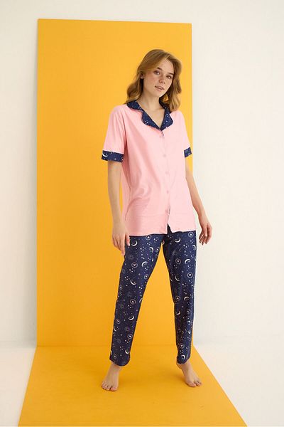 ELİTOL Marla Buttoned Pajama Set