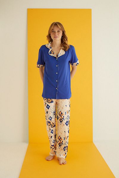 ELİTOL Marla Buttoned Pajama Set