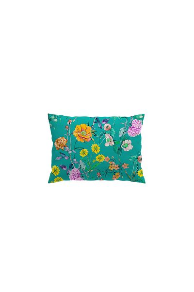 Filamente Double Sided Digital Printing Throw Pillow Cover Flower Garden