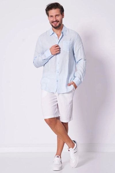 Guess Cămașă de liniște Ls Napa Cămașă multicoloră pentru bărbați M5gh73wh3j0-f7ao