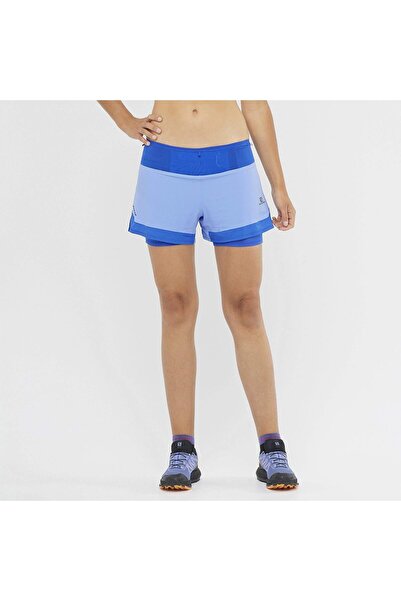 Salomon SENSE AERO 2IN1 Kadın Koşu Şortu Provence LC1731800