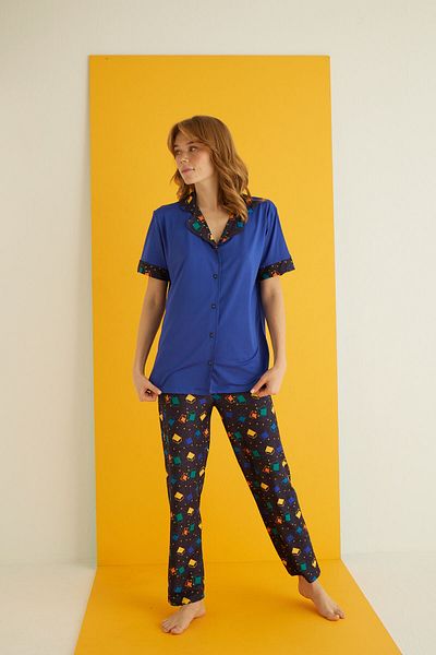 ELİTOL Marla Buttoned Pajama Set