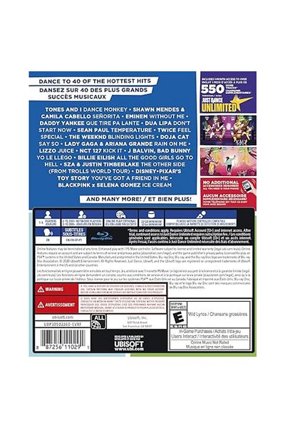 Ubisoft Just Dance 21 GCAM ARB الإصدار القياسي لجهاز PS4