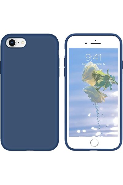 izzytech iPhone SE için Silikon Kılıf, iPhone 7/8 Uyumlu Telefon Kılıfı Mikro...
