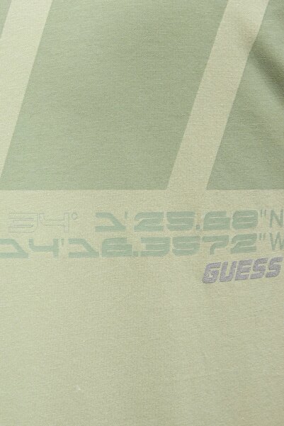 Guess BLAZING CN T-SHIRT Ανδρικό πράσινο μπλουζάκι Z5GI00I3Z14-G8CR