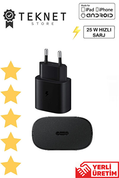 TEKNETSTORE Samsung Galaxy A70 A70s A71 A72 A73 M51 M52 Uyumlu Hızlı Şarj Ale...