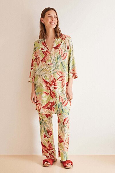 Women'secret Tropical print beach camisole