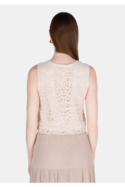 Colin's Regular Fit Women's Ecru Tank Top