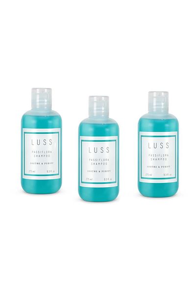 LUSS Passiflora Fast Growth Vitamin C Additive Shampoo 275ml Set of 3