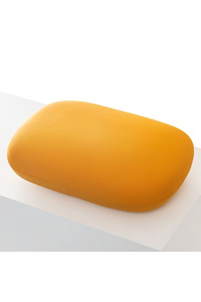 Choice 34x24cm Cool feel(Yellow) Multifunction Memory Foam Neck Pillow Slow Rebound Soft Travel Pillow for