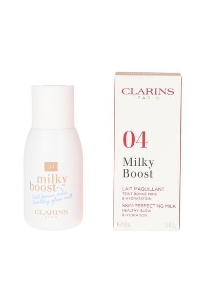 Clarins Milky Boost Skin-Perfecting Milk Shade 04 Milky Auburn | 50ml
