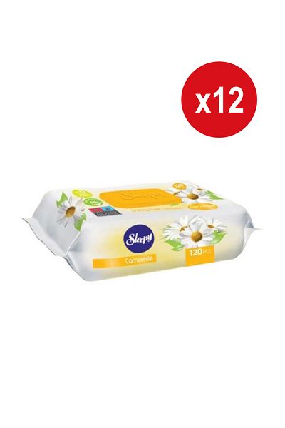 Sleepy Șervețele umede pentru bebeluși, pachet 120 de mușețel x 12