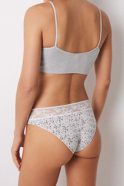 Women'secret Classic cotton lace panties