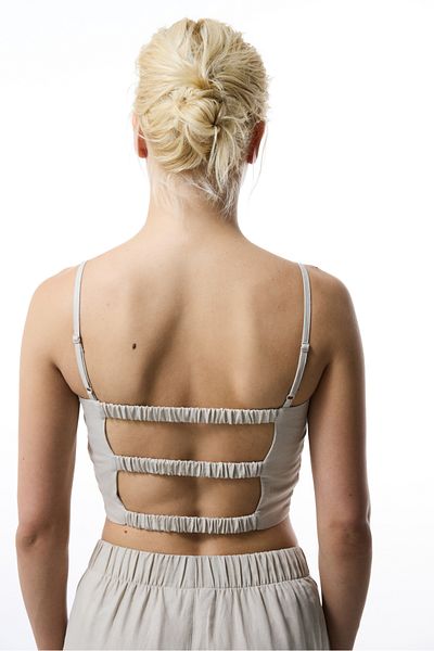 Penti Luna Linen Stone Color Top