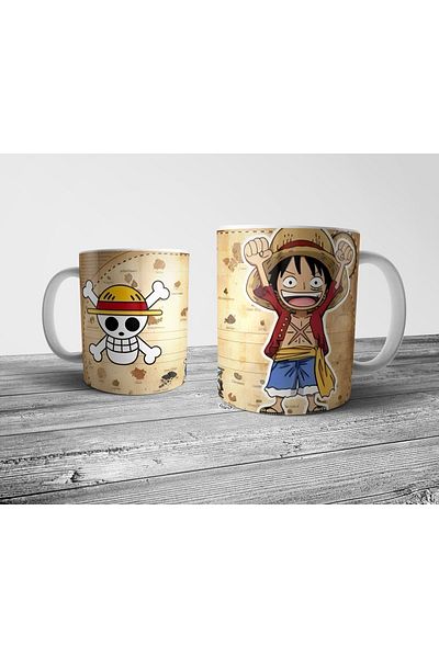 Pixxa One Piece Anime Manga Mug Cup Model 4