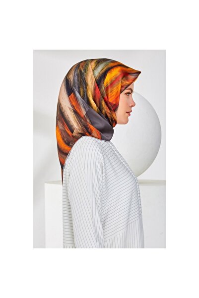 Armine ARMİNE İPEK EŞARP 8339D (TWİLL) (NOSTALJİ)-31