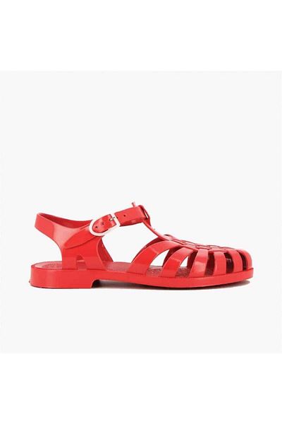 MEDUSE Mother and Child Sandals Red - Carmın