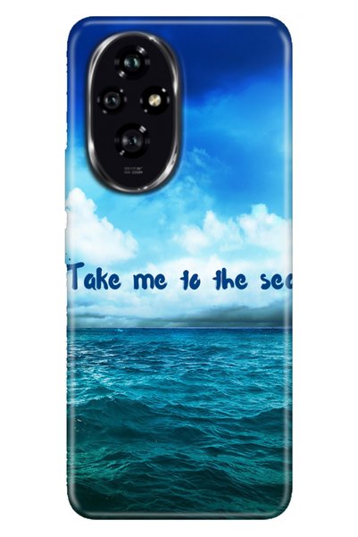 Cekuonline جراب Huawei Honor 200-Pro مصنوع من السيليكون المطبوع من مادة TPU T...