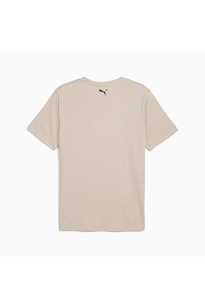 Puma Ανδρικό μπλουζάκι μπλουζάκι Tad Tech Triblend σε μπεζ χρώμα 526006 -68