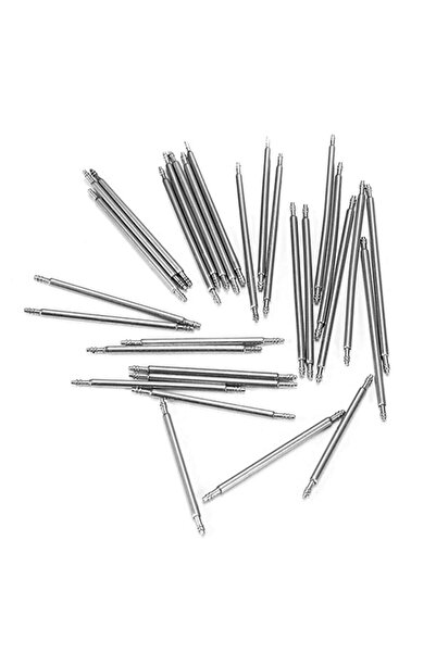 Saatse Paslanmaz Çelik Saat Pimi Yaylı Susta 40 Adet Karışık Chr360