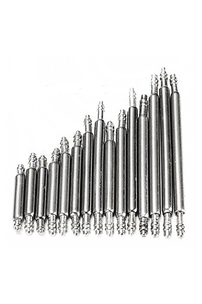 Saatse Paslanmaz Çelik Saat Pimi Yaylı Susta 40 Adet Karışık Chr360