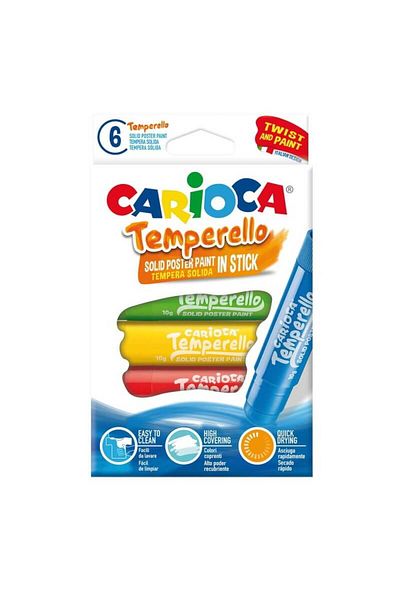 CARIOCA Temperello tempera pencil 6/set