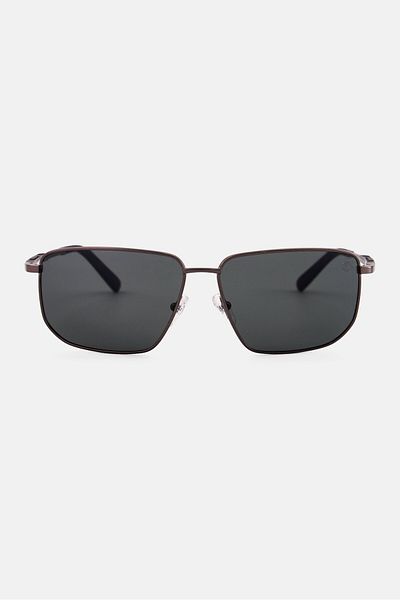 Timberland Men TB0001007R61 Rectangle Sunglasses, Green