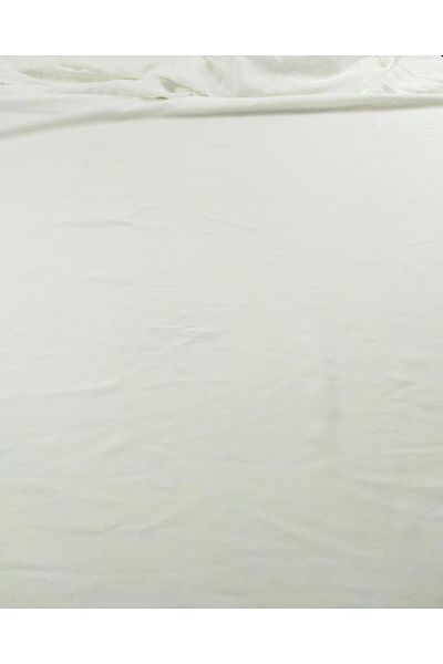 Kumaş Parça Λεπτή Συνθετική Ύφανση Εκρού Βισκόζης - Πλάτος 140 cm x Μήκος 200 cm