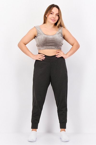 Puma Women Tight Fit Brand Logo Training Sweatpants, Black