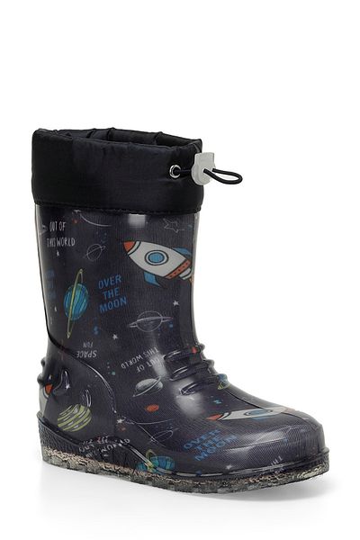 ICool Design SPAZIO P 4PR Navy Blue Boy's Rain Boots