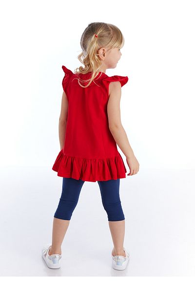 Denokids Sailor Cat Mädchen-Tunika-Strumpfhosen-Set