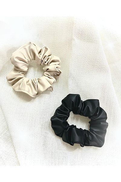 Stella Eşarp Cataramă din piele artificială din 2 piese pentru femei, cataramă pentru femei, agrafă dublă pentru femei