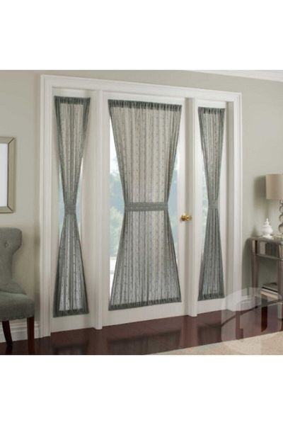 KALKAN PERDE TASARIM White Briz Curtain Rod (Butterfly Curtain Rod) 50-70cm