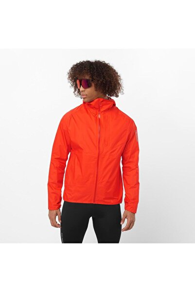 Salomon BONATTI WATERPROOF Erkek Yağmurluk CHERRY TOMATO LC2263100