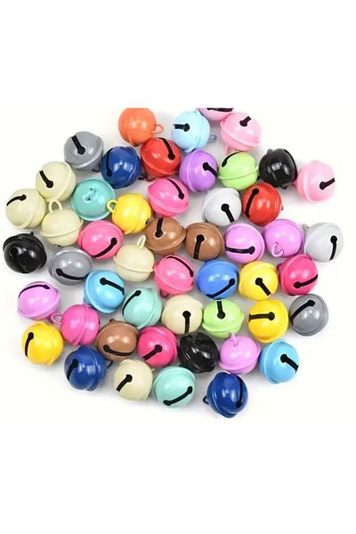 OZN AKSESUAR Mixed Color Handle Bells, Bells and Leash Bells 20 mm (20 Pieces)