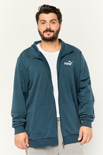 Puma Men Sportswear Fit Long Sleeve Outdoor Sweatshirt, Dark Blue