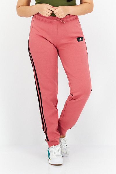adidas Women Sportswear Fit Brand Logo Training Sweatpants, Pink