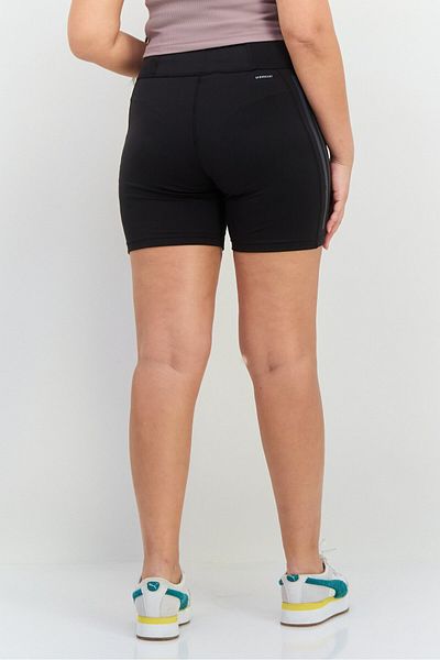 adidas Women Sportswear Fit Pull On Training Shorts, Black