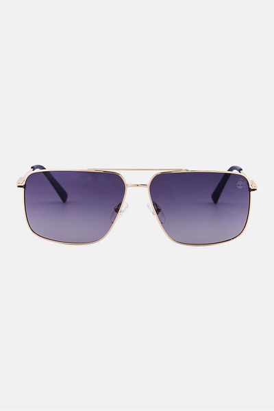 Timberland Men TB929232D61 Square Sunglasses, Gold