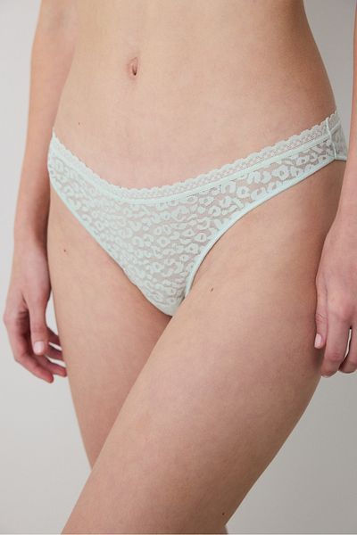 Penti Easy Lace V Shape Mintgrünes brasilianisches Höschen