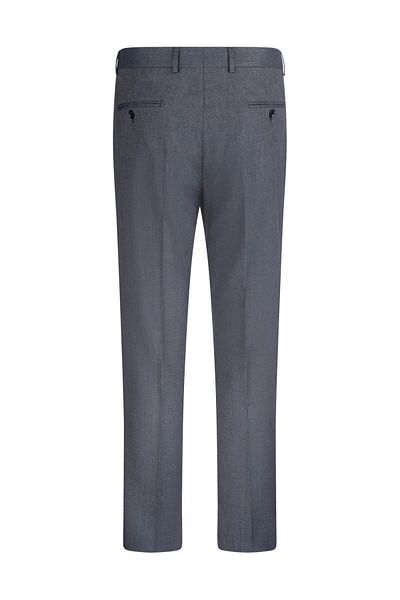 Hatemoğlu Navy Blue Slim Fit Fabric Trousers with Side Pockets