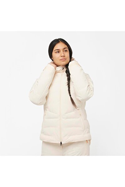 Salomon ALPENFLOW DOWN Kadın Kayak Montu Vanilla Ice LC2142200