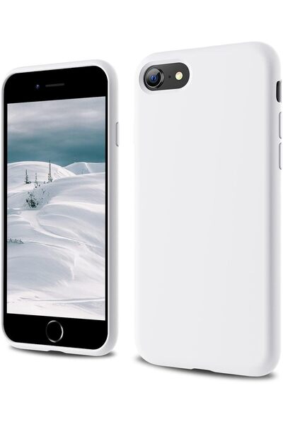 izzytech Silicone Case for iPhone Se, iPhone 7/8 Compatible Phone Case with M...