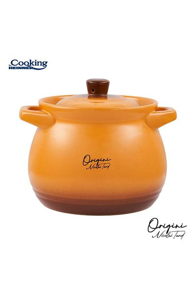 Heinner Ceramic pot with lid Heinner HR-FJ-035, NICOLAI TAND, 14.5 x 16 cm, 3 L