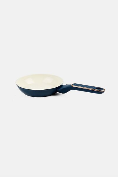 Phantom Chef Ceramic Gold Aluminum Frying Fan, Navy