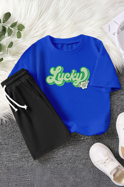 MYADA Premium Lucky Colorful Štampano 2-dijelni dečiji set 23448