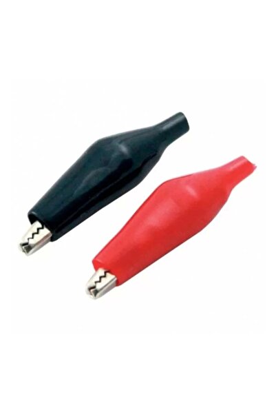 Genel Markalar Büyük Boy Kablosuz Krokodil Timsah Ağızlı Klips 2 adet