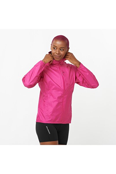 Salomon BONATTI WATERPROOF Kadın Yağmurluk BEETROOT PURPLE LC2198600