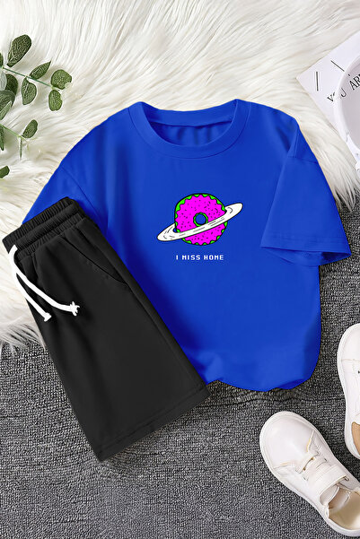 MYADA Nova sezona I Miss Home Written Donut Planet Štampano Dvodijelni dečiji...