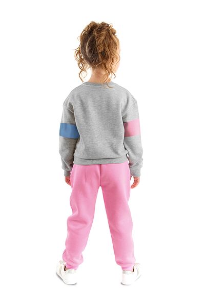 Denokids Set de trening de iarnă Rainbow Cat pentru fete